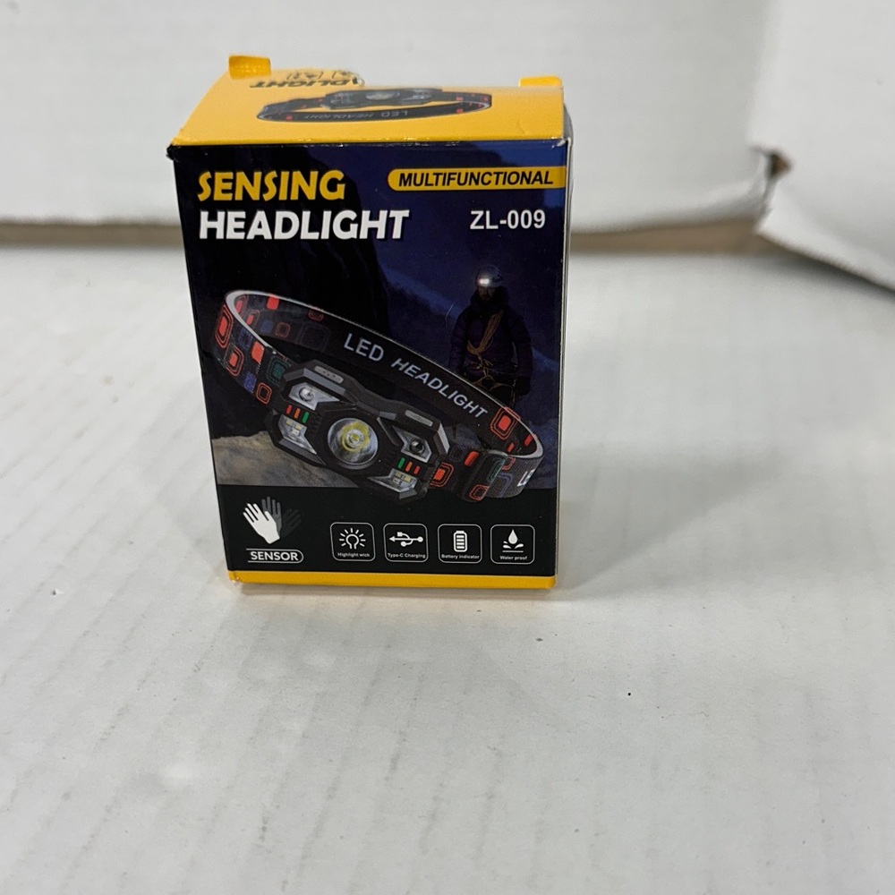 LED Headlight with Adjustable Strap